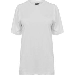 Umbro Дамска тениска Umbro Boyfriend T-Shirt Womens - White / White