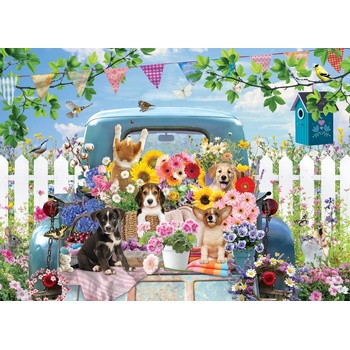 Cobble Hill - Puzzle Country Truck in Summer - 500 piese