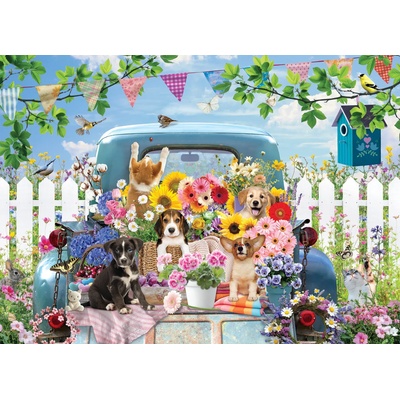 Cobble Hill - Puzzle Country Truck in Summer - 500 piese