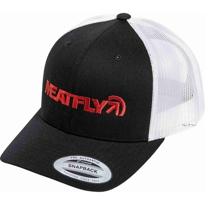 Meatfly шапка Rodie Trucker Wine / Black / White | Черна Meatfly | Cheren | МЪЖЕ | ЕДИН РАЗМЕР