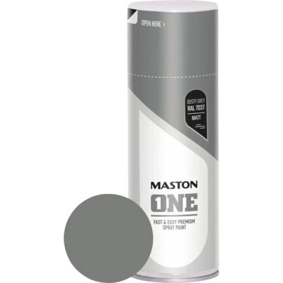 Maston One lak v spreji Matt RAL7037 400 ml prachovo šedý