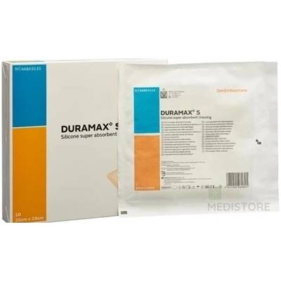 Winner Medical Co., Ltd. DURAMAX S Krytie superabsorpčné 20 x 20 cm, silikónové, 1x10 ks