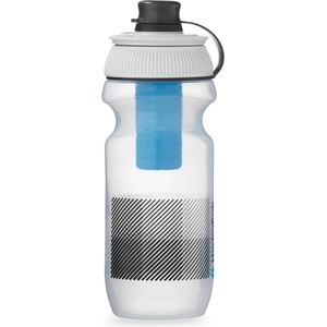 Hydrapak Котлон на твърдо гориво HydraPak Breakaway + Filter Cap Cycling water bottles - Charcoal / Silver / Blue - размер 600 ml (533-1914-0111)