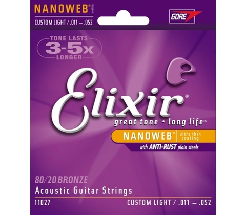 Elixir 80/20 Bronze .011