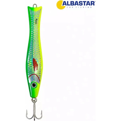 Albastar Pilker Scorpion zeleno-žlutá 50gr