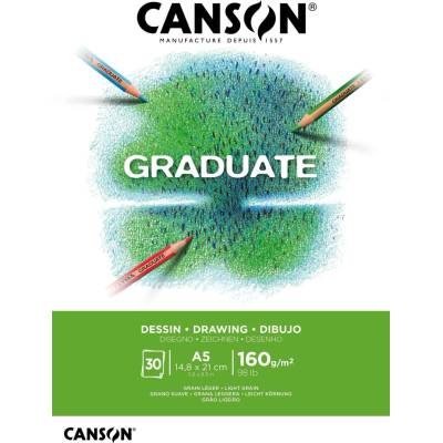 Canson Graduate kresliaci blok biely 160 g/m² 30 listov A5 lepený