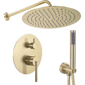 Rea Душ система за вграждане Rea Argon Gold Brush (REA-P7810)