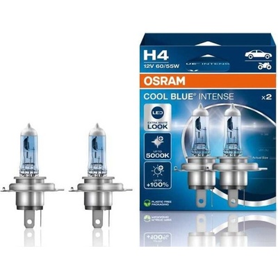 Osram Cool Blue H4 P43t 12V 60/55W 64193CBN-2HB