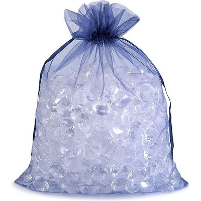 Dárkový sáček organza 20x26cm - Modrá Modrá