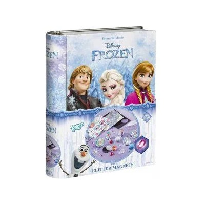 Frozen Креативен комплект - Направи сам искрящи магнити Frozen, 8714274680197
