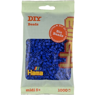 Hama Midi - Bio korálky v sáčku modré - 1000 ks – Zboží Mobilmania