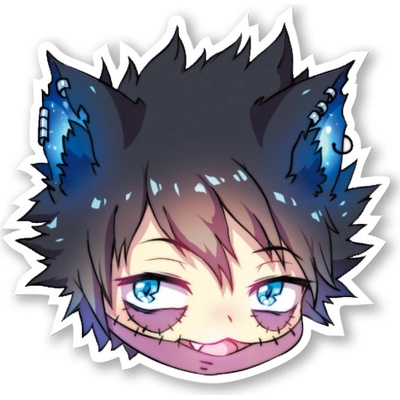Boku no Hero Academia (BNHA) Samolepka Dabi Cat