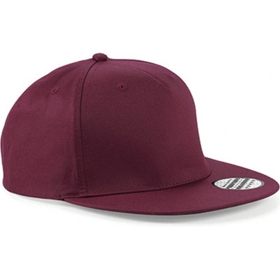Beechfield s rovným šiltom B610 Burgundy