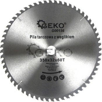 GEKO Pilový kotouč na dřevo s SK plátky 450 x 32 / 60 Z G00167