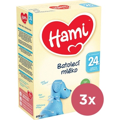Hami 24+ Vanilka 3 x 600 g