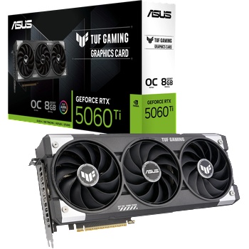 ASUS TUF Gaming GeForce RTX 5060 Ti OC 8GB GDDR7 128bit (TUF-RTX5060TI-O8G-GAMING/90YV0MR0-M0NA00)
