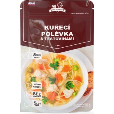 Freeze Dry Company Lyofilizovaná kuřecí polévka s těstovinou 33 g