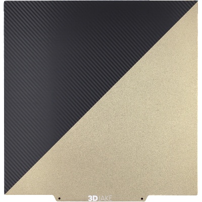 3DJAKE Плоча за вграждане от PET/PEI - въглерод - 306 x 305 mm (CARBP-305X305)