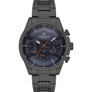 Daniel Klein DK. 1.13793-4 - Мъжки часовник, Exclusive, Кварцов, 44mm, 5 ATM, Син Часовници