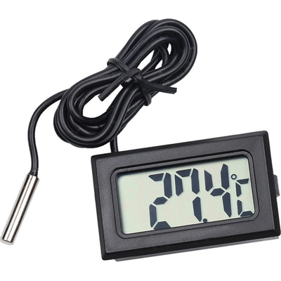 Presný LCD teplomer so sondou FY-10
