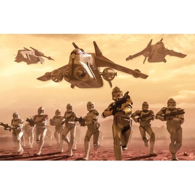 Komar Vliesová fototapeta Star Wars Classic Clone Trooper rozměry 400 x 260 cm