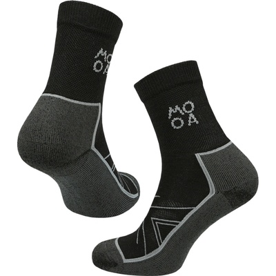 MOOA Merino Adventure čierna