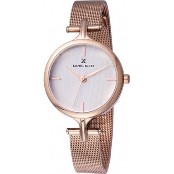 Daniel Klein DK11914-5 - Дамски часовник, Premium, Кварцов, 30mm, 3 ATM, Розово злато
