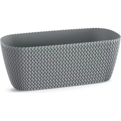 Prosperplast SPLOFY CASE Truhlík 39,7x18x14,5 cm šedý kámen