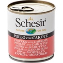 Schesir Dog Adult kuře/mrkev 285 g