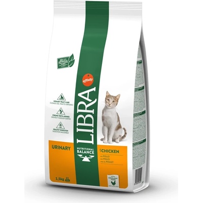 Libra Cat Adult Urinary kuracie 2 x 1,5 kg