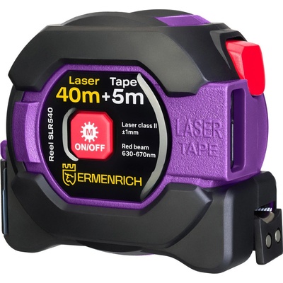 Ermenrich Reel Svinovací metr SLR540 Fialový