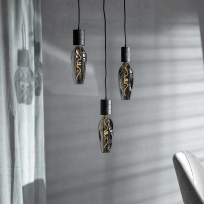 Calex Barcelona LED žárovka E27 4W 1800K dim titan