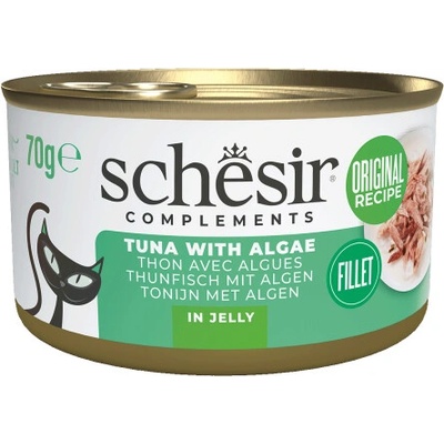 Schesir Cat Complements Tuniak s morskou riasou v želé 70 g