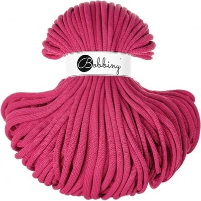 Bobbiny bavlněná šňůra JUMBO 9mm Dopamine PINK