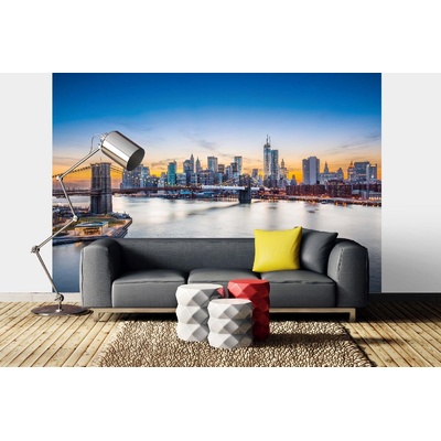 DIMEX ART Самозалепваща се флизелинова фототапета известният ню йорк 375 x 250 см