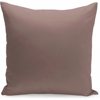 Prehozynapostel Jednofarebná obliečka v kakaovej farbe 50 x 60 cm