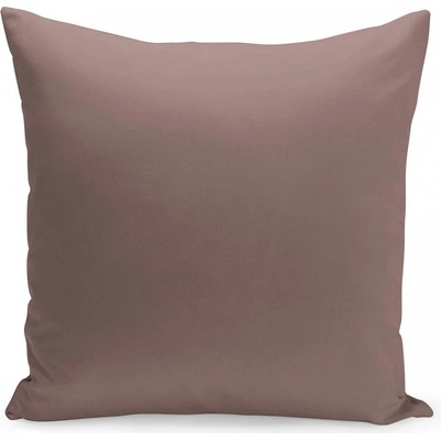 Prehozynapostel Jednofarebná obliečka v kakaovej farbe 40 x 40 cm