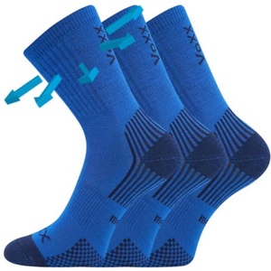 VoXX Комплект от три - детски чорапи Voxx merino сини VoXX | Sin Mnogotsveten | Момчешки | 25-29