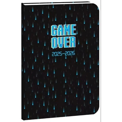STUDENT Školní diář Game Over 2025/26 – Zboží Dáma