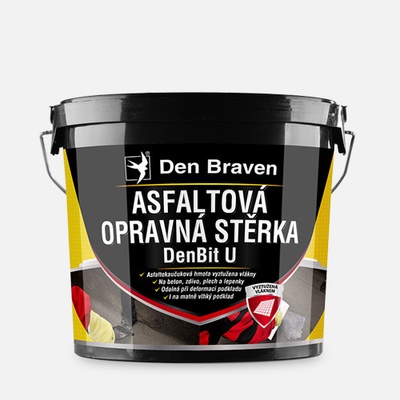 Den Braven Den Braven - Asfaltová opravná stierka DenBit U, vedro, 5 kg, čierna
