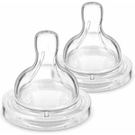 Philips Биберони Philips Avent - Anti-colic 3.0, 3 капки, 3m+, 2 броя (SCY763/02) - baby