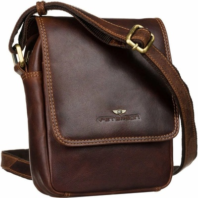 Peterson pánské Crossbody PTN TB-708-COM koňaková