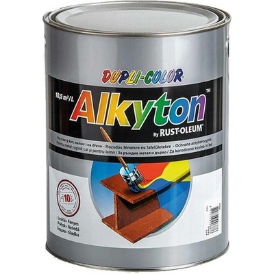 Alkyton Email 2v1 hladký lesklý 0,75 l černá
