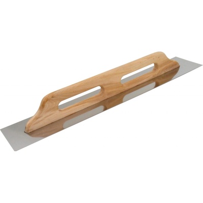 Hladidlo antikorové, drevená rukoväť 680x130mm hladké 700316