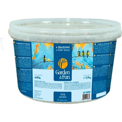Vitapol Garden Fun храна за синигери, кофа 1, 9кг