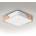 Brilagi - LED плафон PILANA LED/24W/230V дъб/бяло 32x32 cm (BG3072)