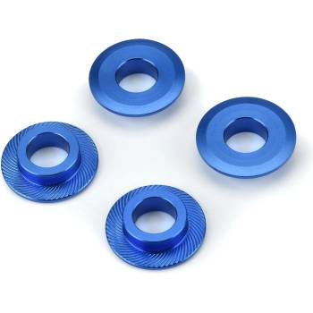 Proline racing Адаптери втулки за джанти Proline 1/5 Billet Adapter Washer Aluminum F/R (4) Blue (PRO637900) PR6379-00 (PR6379-00)