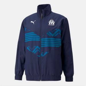 PUMA Яке Puma Olympique De Marsille Fc Prematch Jacket - Navy