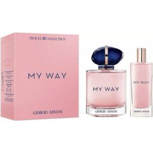 Giorgio Armani Giorgio Armani My Way Подаръчен комплект за жени Размер EDP 90 ml + EDP 15 ml