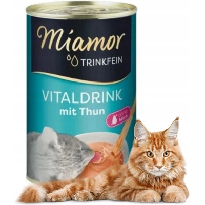 Miamor Vitaldrink nápoj pre mačky tuniak 135 ml